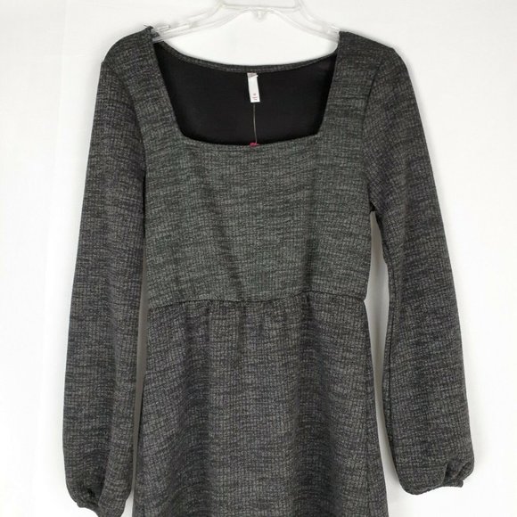 Xhilaration NWT Dress ~ Sz M ~ Charcoal Gray - Picture 3 of 7